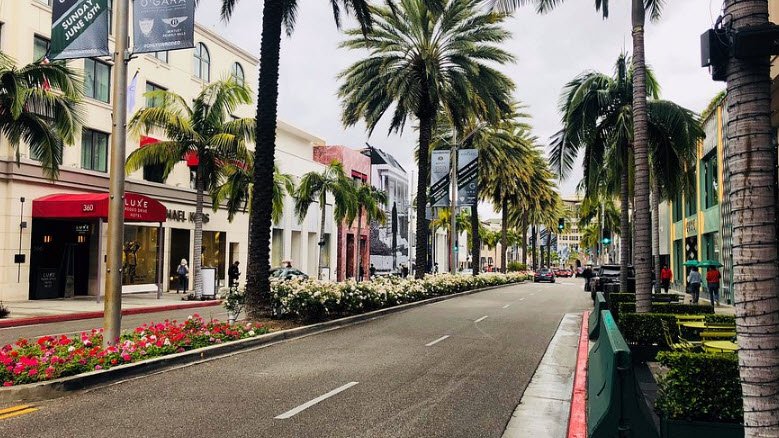 Sunset Boulevard, California, USA